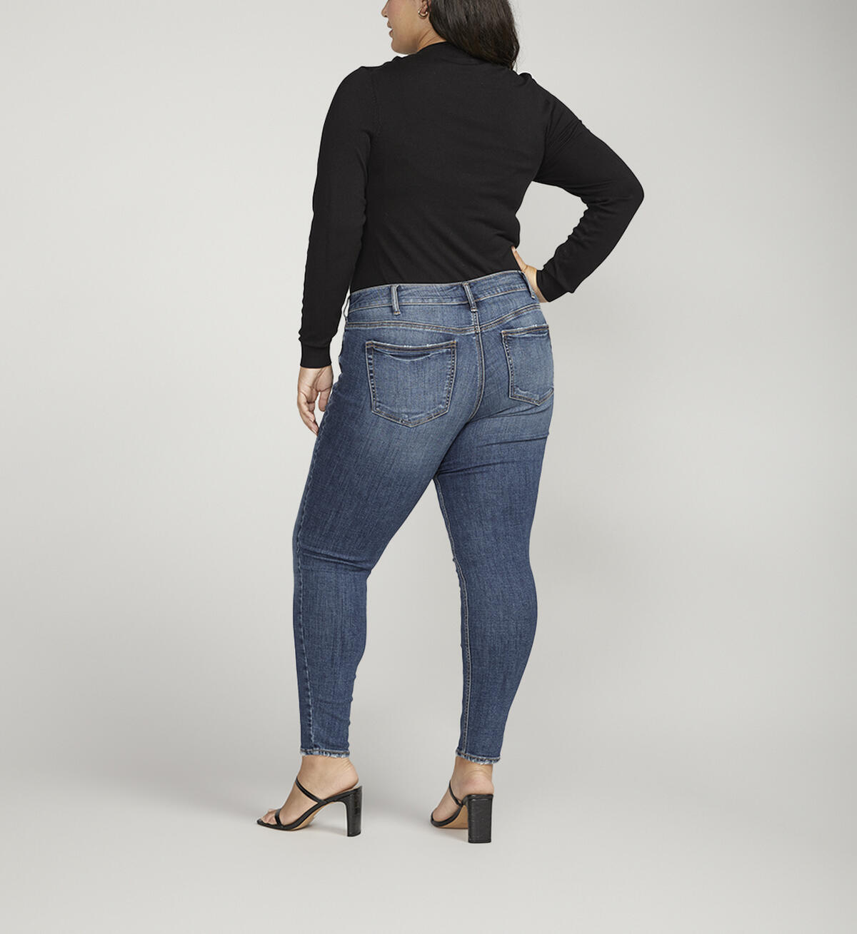 Suki Mid Rise Skinny Jeans, Indigo, hi-res image number 1