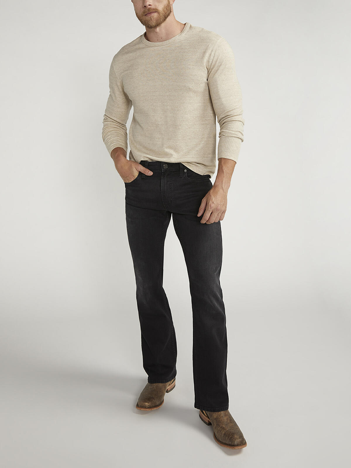 Jace Slim Fit Bootcut Jeans, , hi-res image number 0