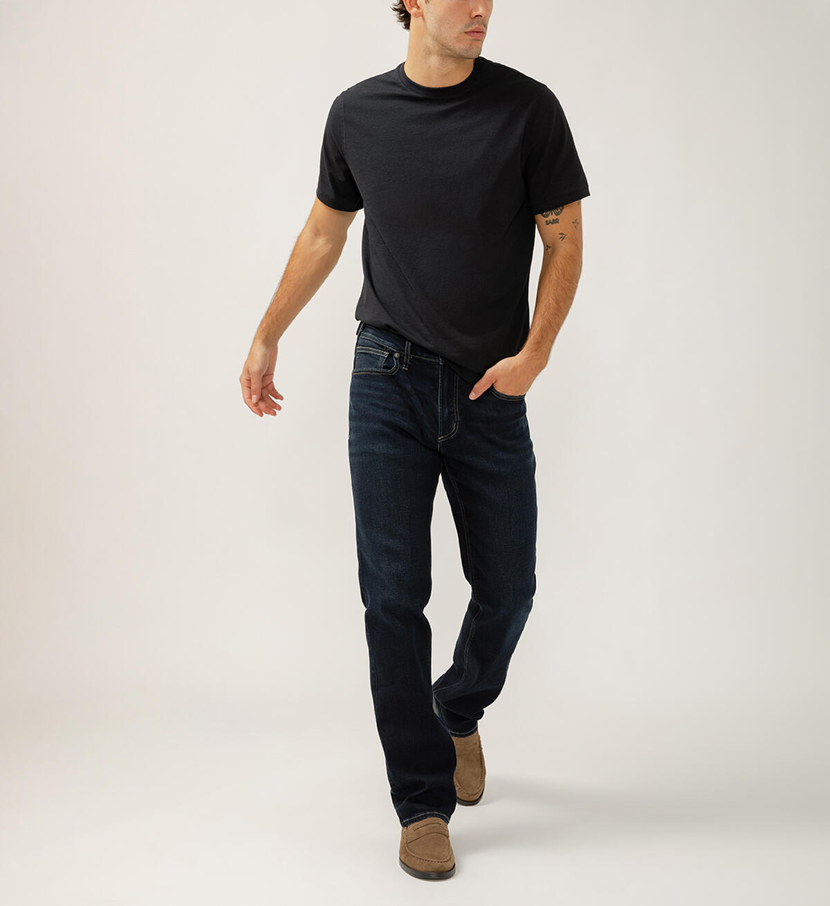 Grayson Classic Fit Straight Leg Jeans, , hi-res image number 0
