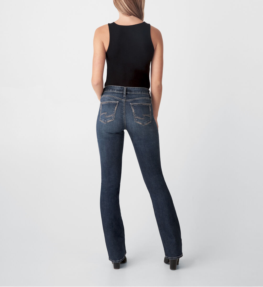 Levi denizen modern bootcut jeans top