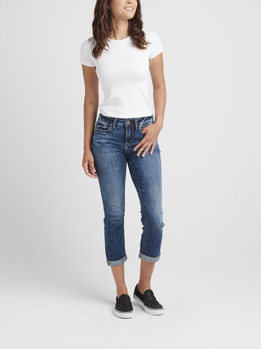 cropped jeans womens