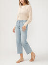 Mid Rise Relaxed Straight Leg Jeans, , hi-res image number 2