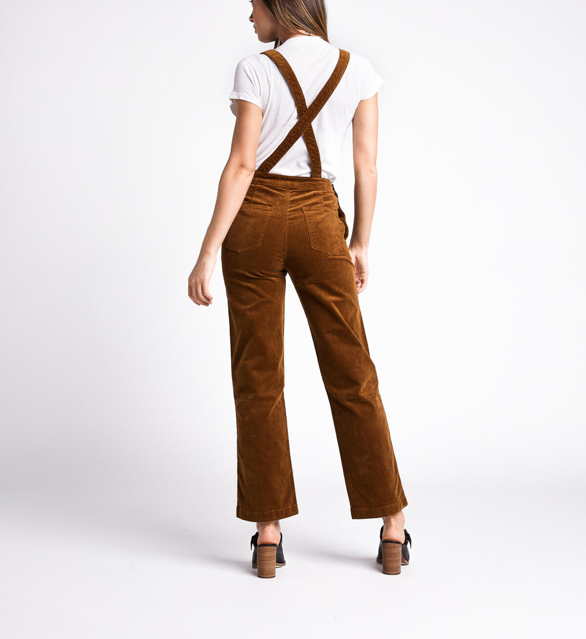 Overall Straight Leg Pants, Caramel, hi-res image number 1