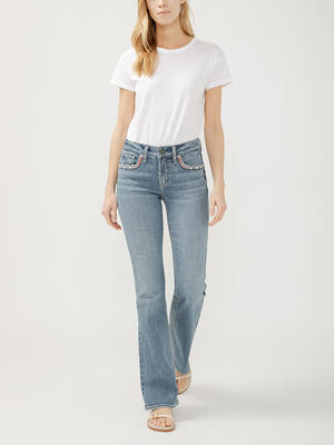 Suki Mid Rise Bootcut Luxe Stretch Americana Jeans