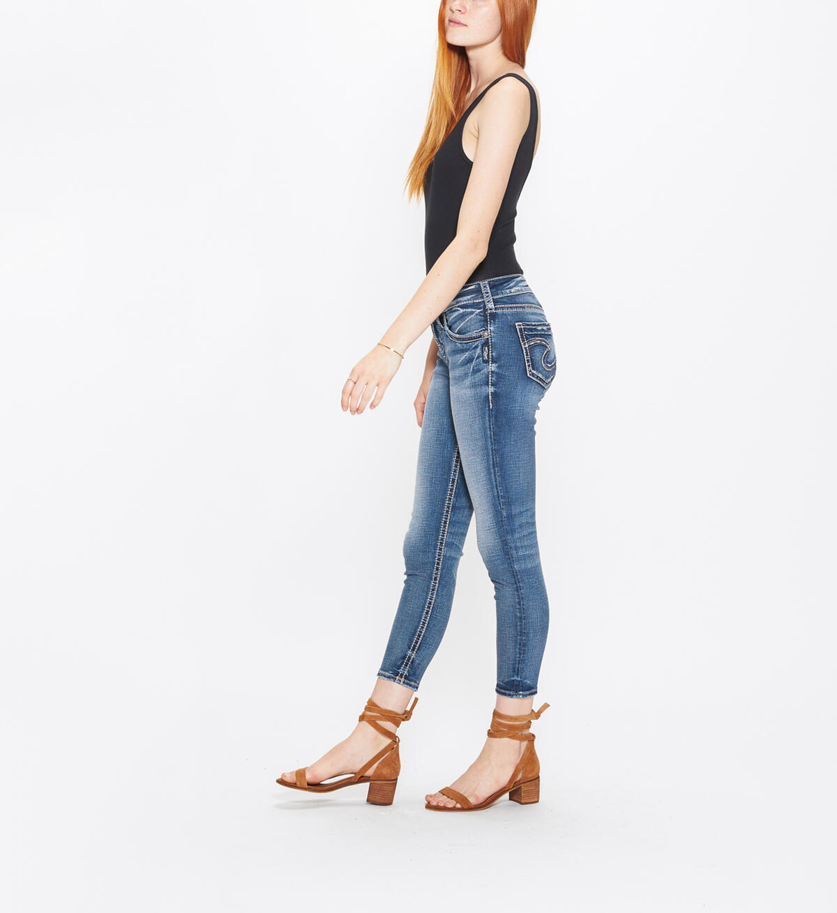 Elyse Skinny Crop Medium Wash, , hi-res image number 2
