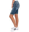 Suki Bermuda Dark Wash, , hi-res image number 2