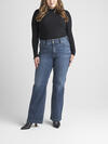 Avery High Rise Trouser Leg Jeans Plus Size image number 0