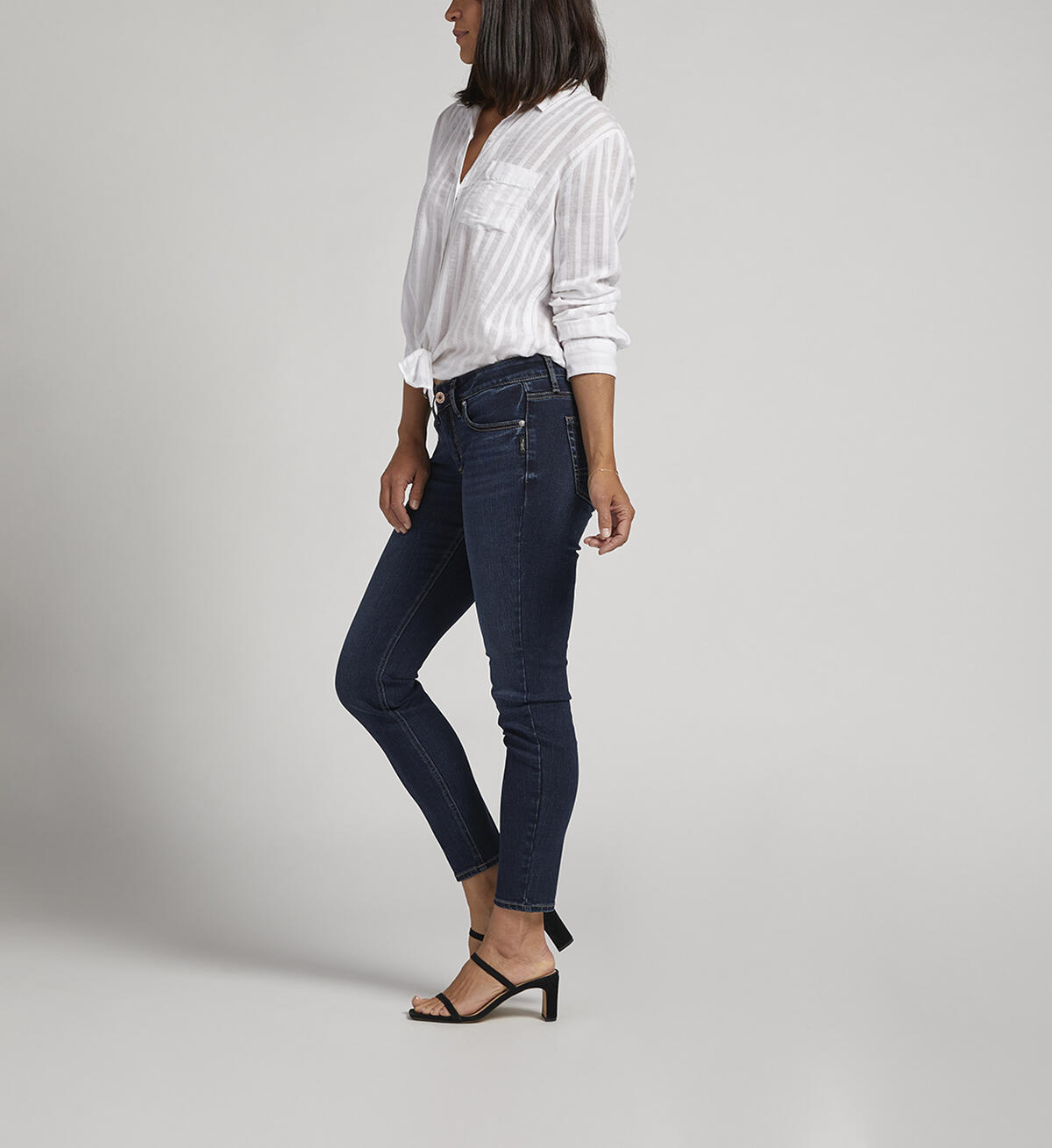 Britt Low Rise Skinny Jeans, Indigo, hi-res image number 2