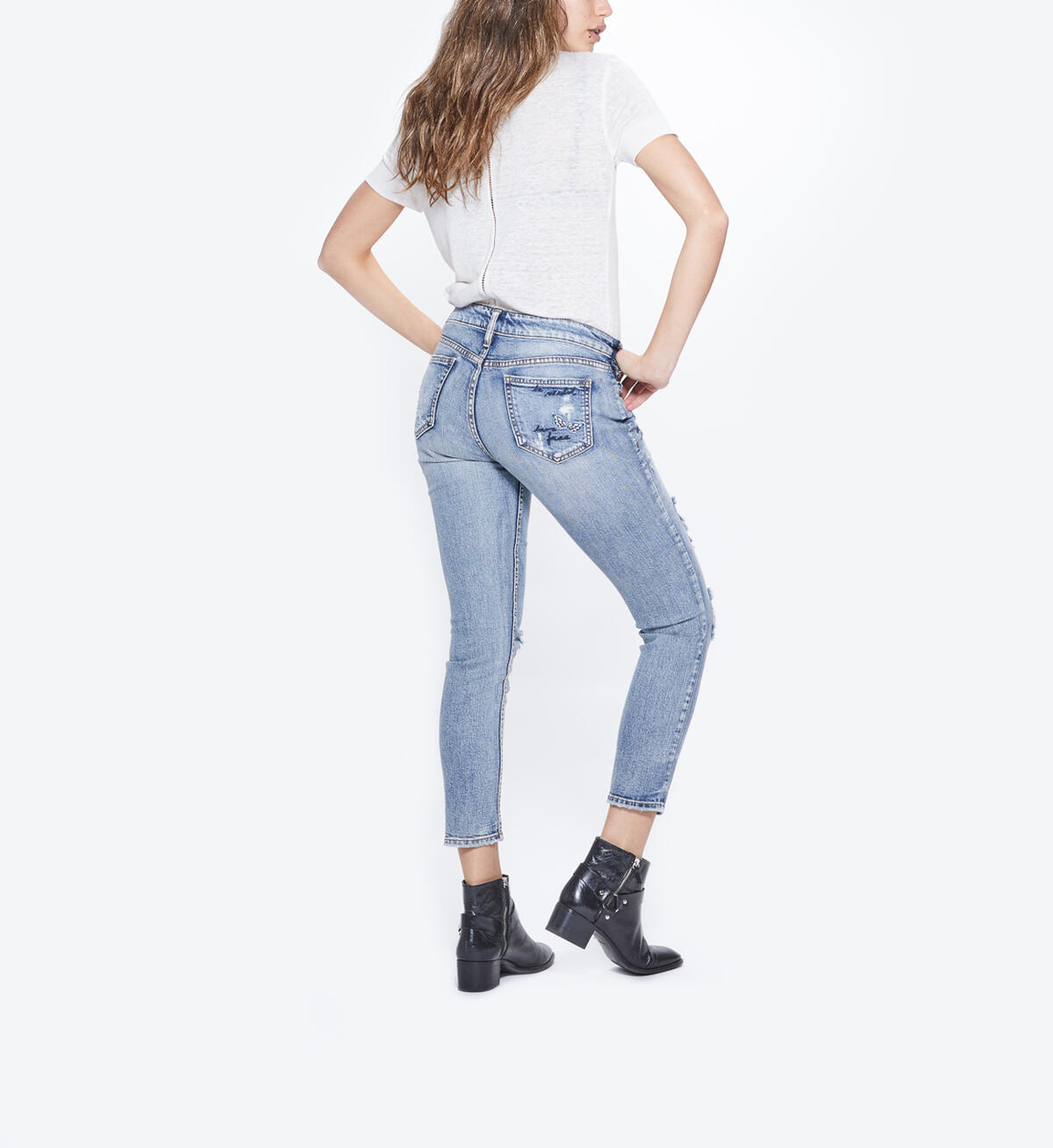Elyse Slim Crop Medium Wash, , hi-res image number 1