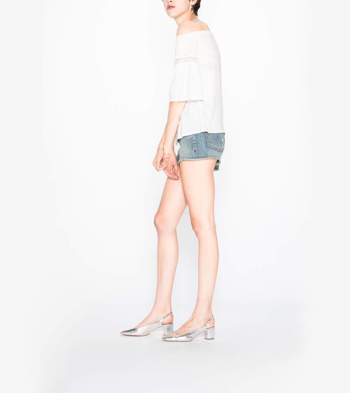 Scheana - Off-shoulder Peasant Top, , hi-res image number 2