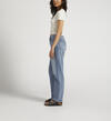 Mid Rise Straight Leg Dad Jean, Indigo, hi-res image number 2