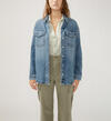 Women's Denim Shirt Jacket, , hi-res image number 0