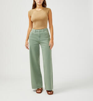 Highly Desirable High Rise Ultra Wide Leg Jeans