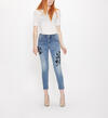 Girlfriend Skinny Mid Medium Wash, , hi-res image number 3