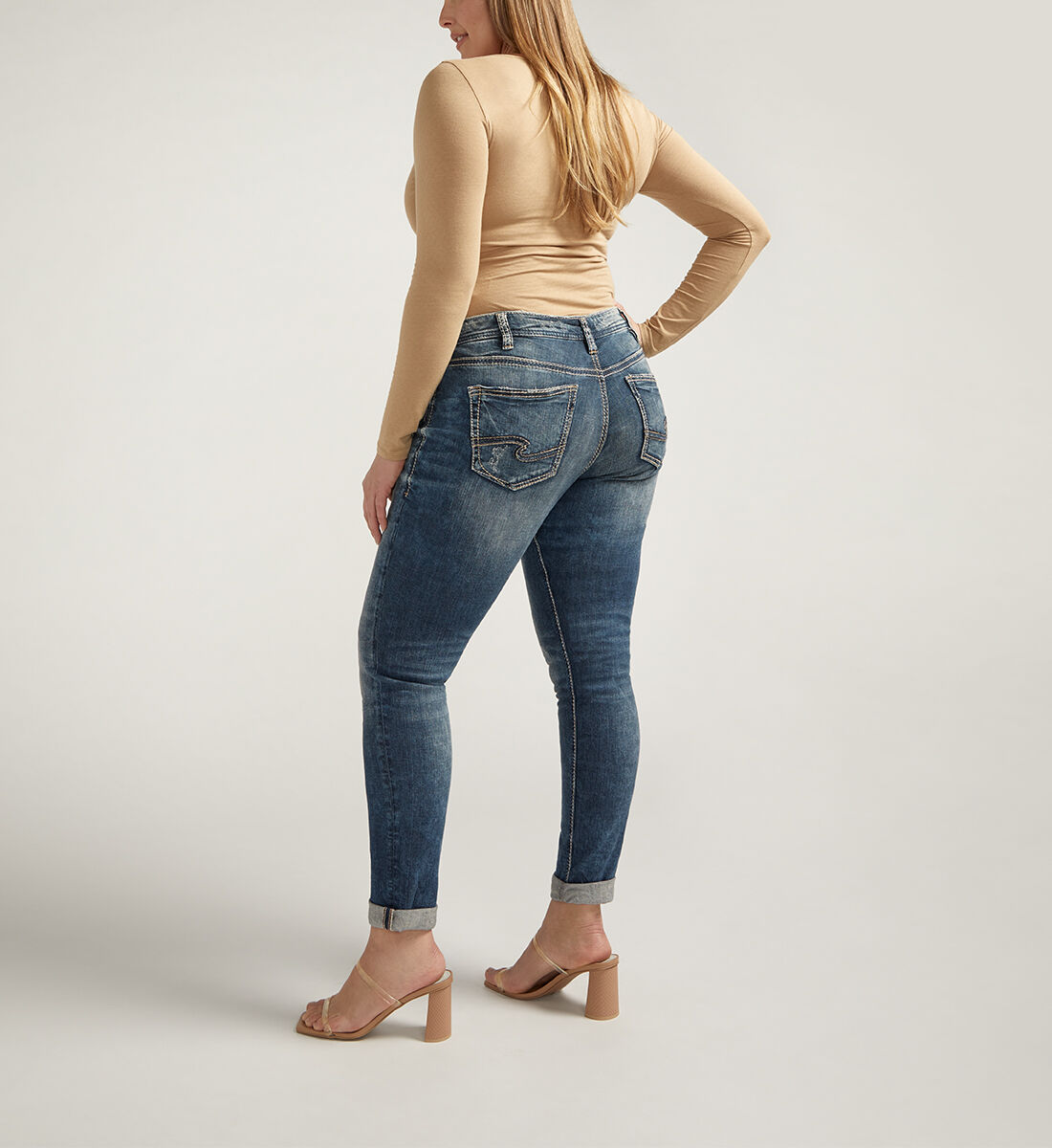 Silver capris plus size shop