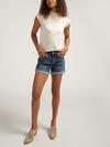 Boyfriend Mid Rise Shorts, , hi-res image number 0