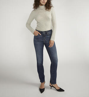 Avery High Rise Straight Leg Jeans