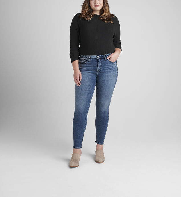 Most Wanted Mid Rise Skinny Jeans Plus Size