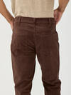 Eddie Classic Athletic Fit Tapered Leg Corduroy Pants, Coffee, hi-res image number 4