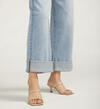 Baggy Mid Rise Wide Leg Cropped Jeans, , hi-res image number 3