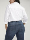 Elyse Mid Rise Slim Bootcut Jeans Plus Size, , hi-res image number 3