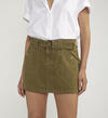 Belted Cargo Skirt, Military Green, hi-res image number 3