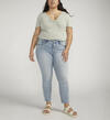Most Wanted Mid Rise Ankle Straight Jeans Plus Size, , hi-res image number 0