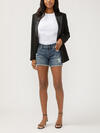 Suki Mid Rise Luxe Stretch Shorts image number 0