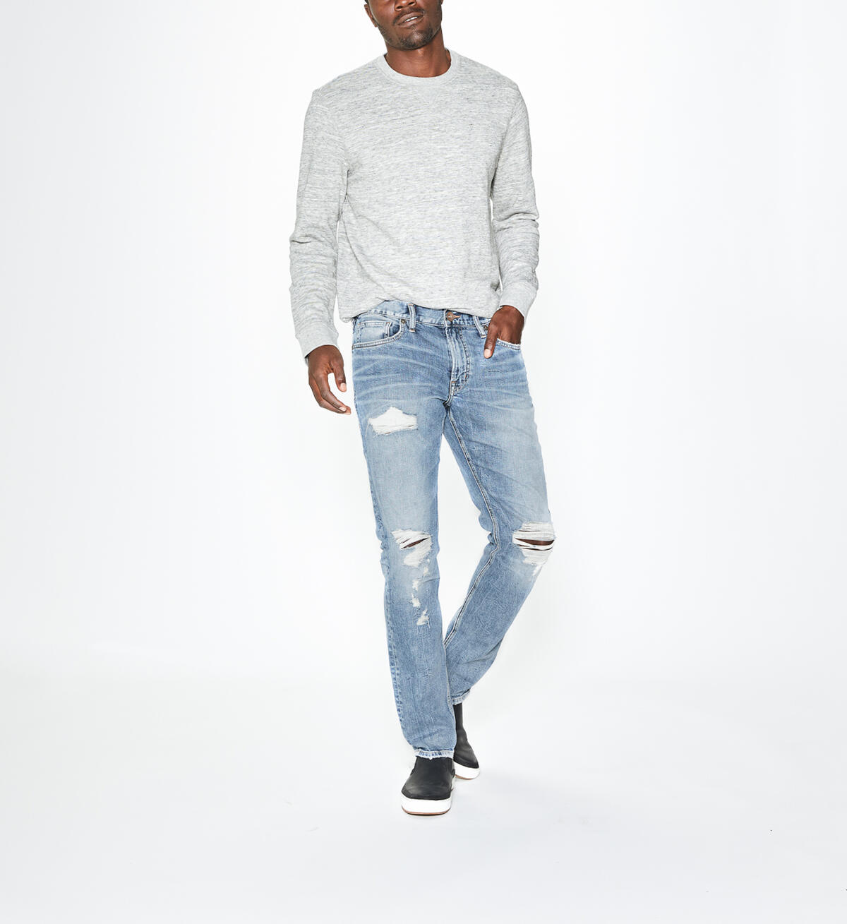 Taavi Super Slim Light Wash, , hi-res image number 0