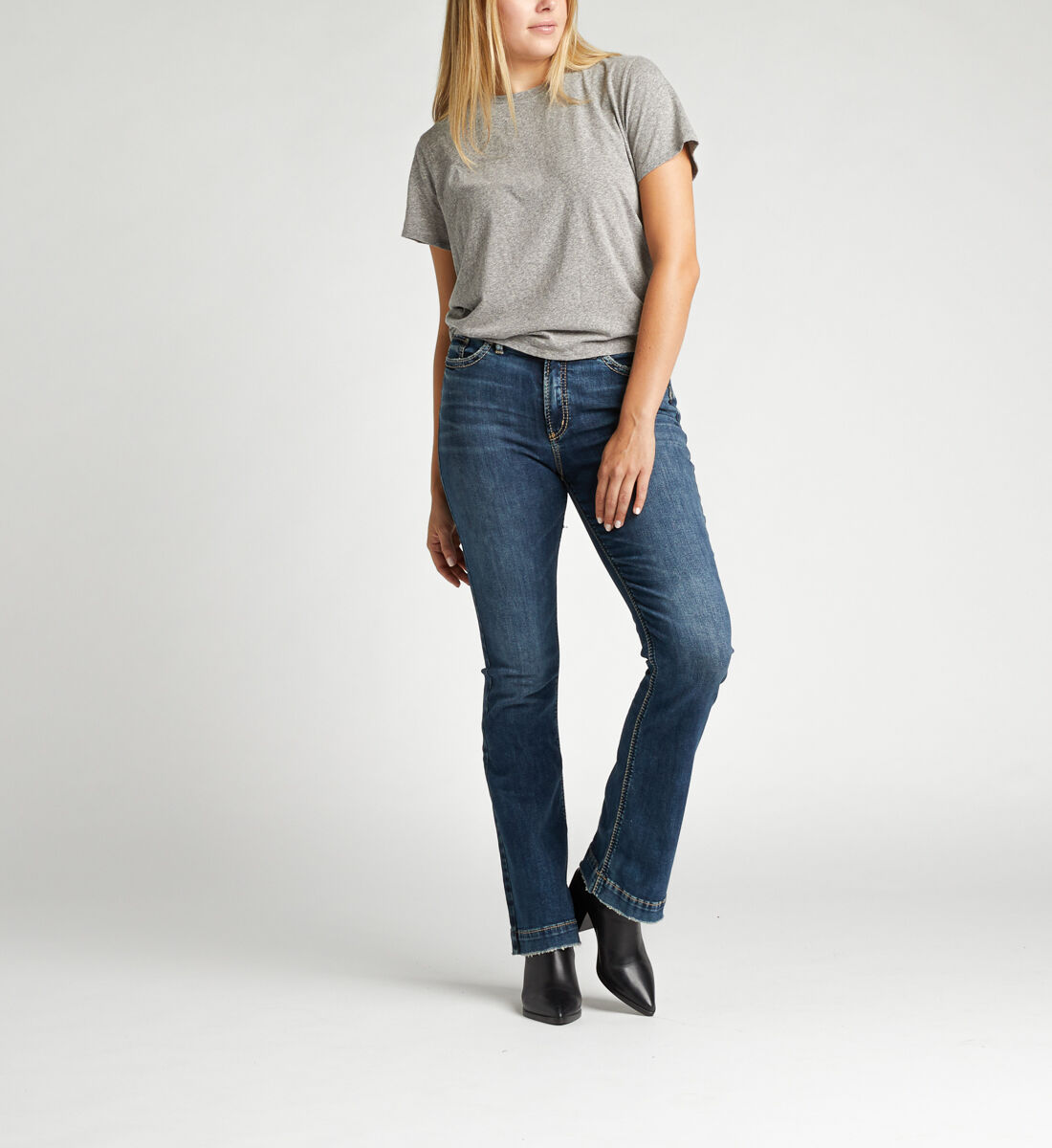 Calley silver jeans Clearance