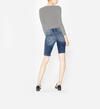 Elyse Bermuda Dark Wash, , hi-res image number 1