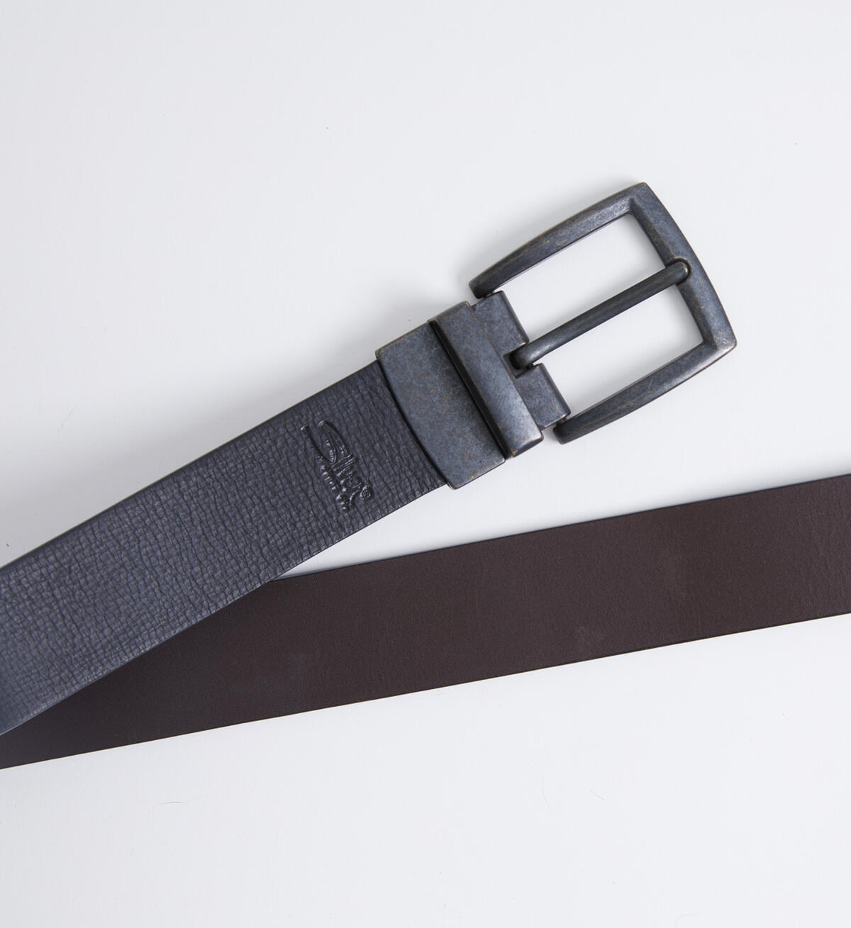 Reversible Leather Mens Belt, , hi-res image number 3