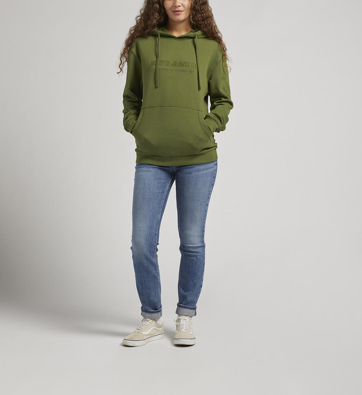 Unisex Logo Hoodie, Olive, hi-res image number 0