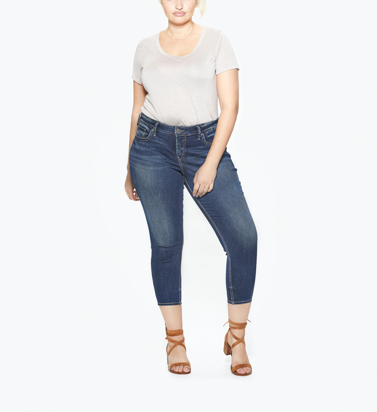Suki Skinny Crop Rinse Wash, , hi-res image number 0