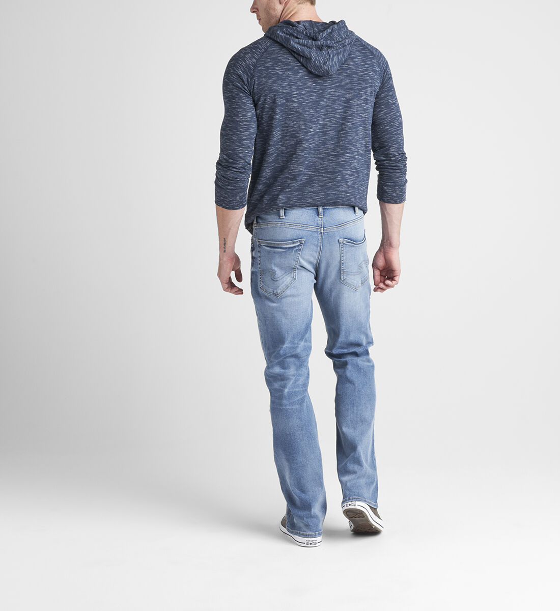 Zac Relaxed Fit Straight Leg Jeans Back