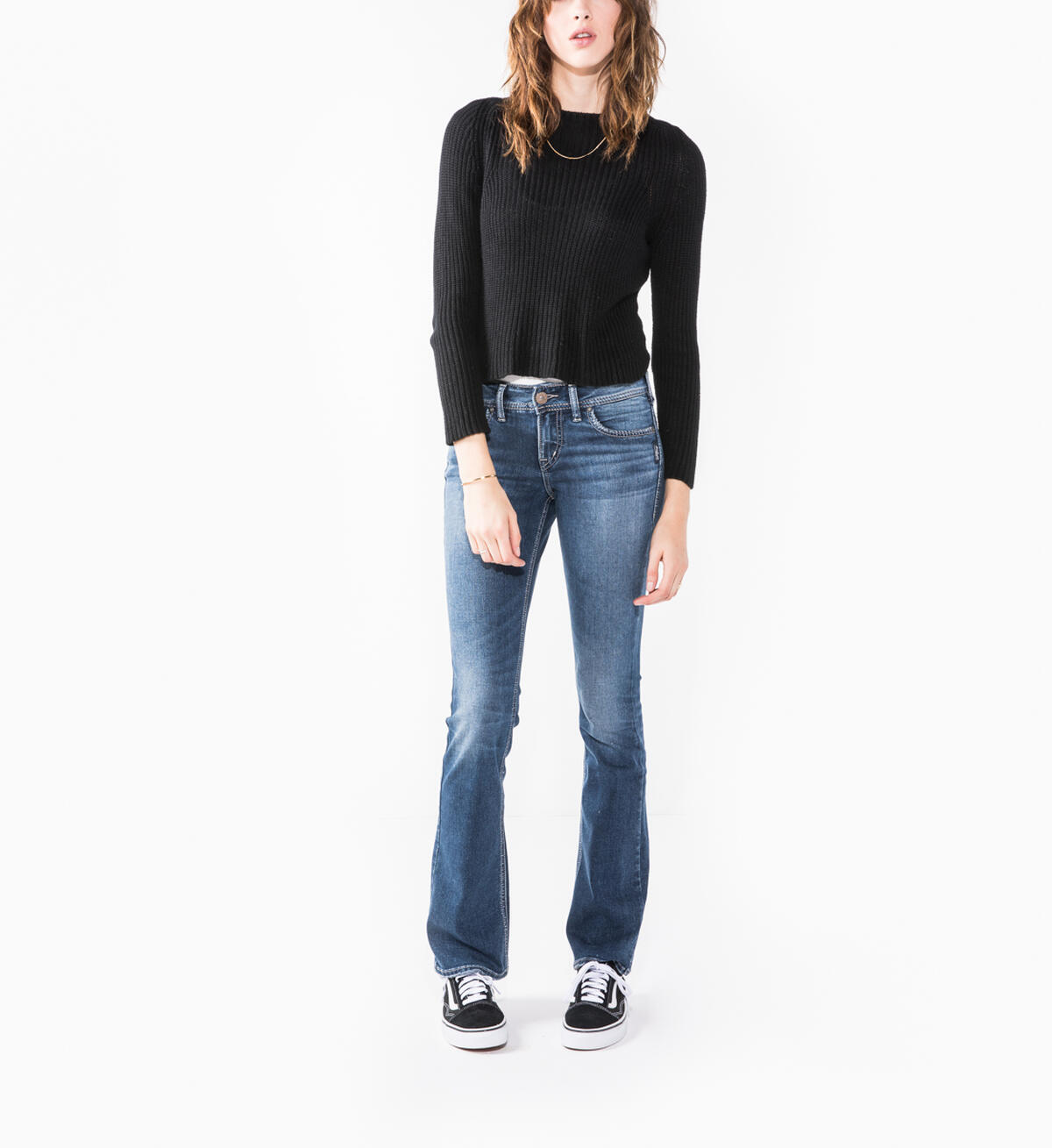 Elyse Slim Boot Dark Wash, , hi-res image number 0