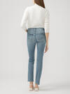 Elyse Mid Rise Straight Leg Jeans, , hi-res image number 1