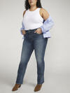 Avery High Rise Slim Bootcut Jeans Plus Size, , hi-res image number 4