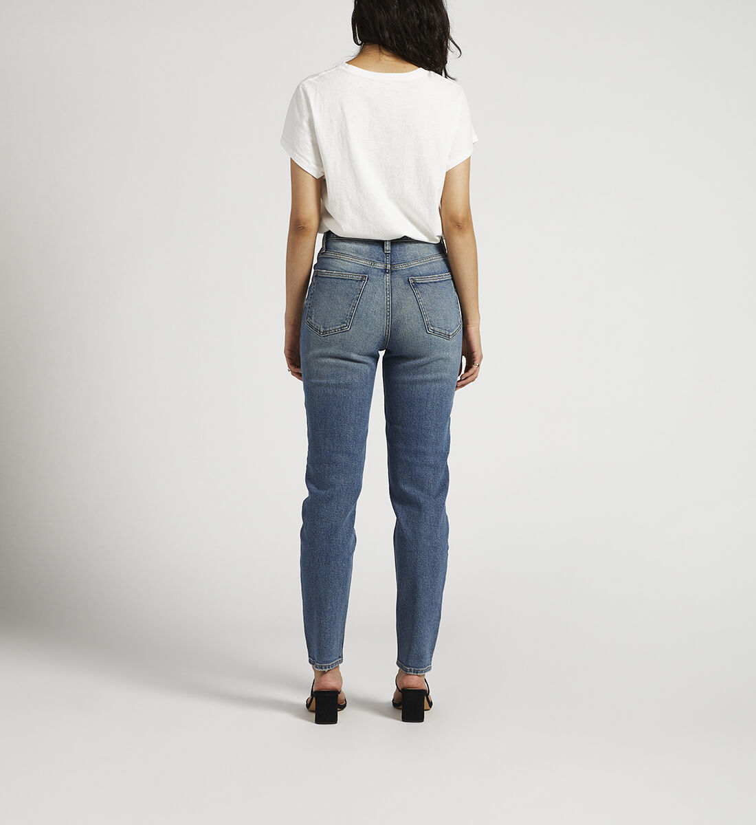 Buy High Rise Tapered Leg Mom Jean for USD .   Silver Jeans US New
