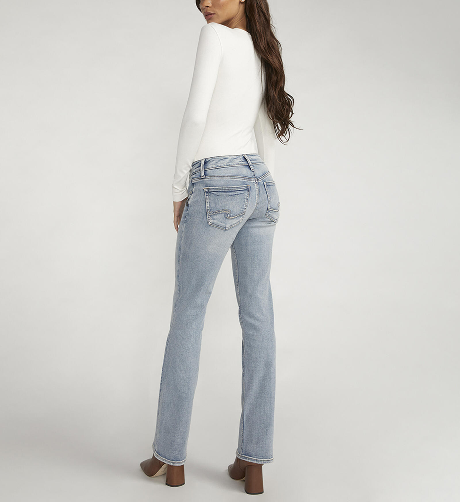 Buy Britt Low Rise Slim Bootcut Jeans for USD 84.00 | Silver Jeans US New