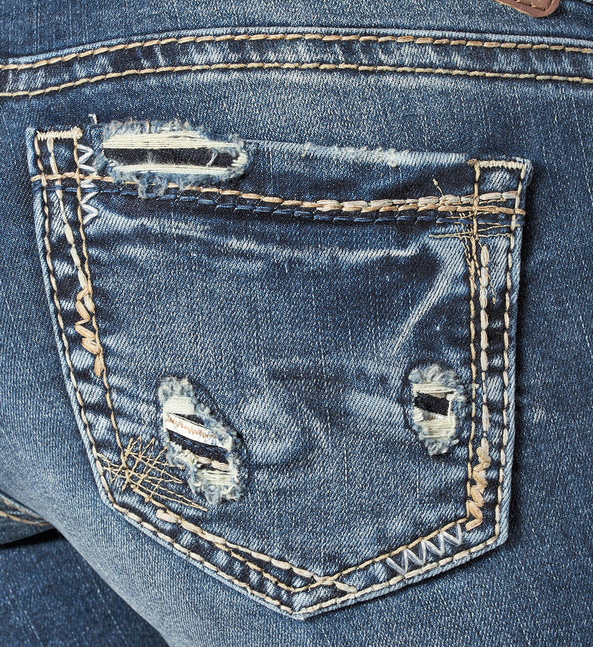 Elyse Capri Dark Wash, , hi-res image number 3