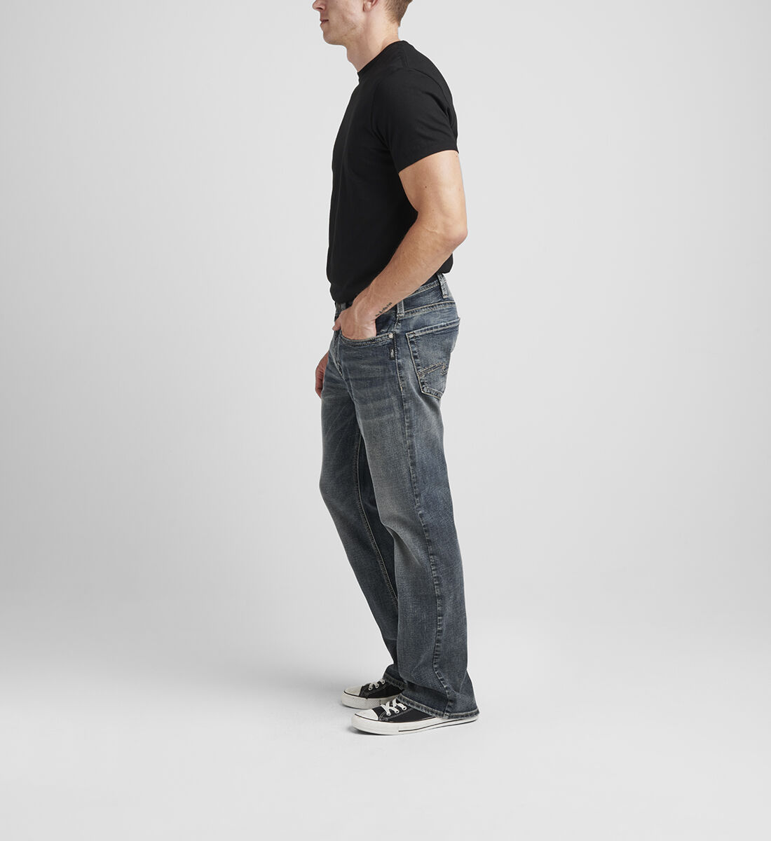 Buy Craig Easy Fit Bootcut Jeans for USD 88.00 Silver Jeans US New