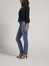 Most Wanted Mid Rise Straight Leg Jeans image number 2