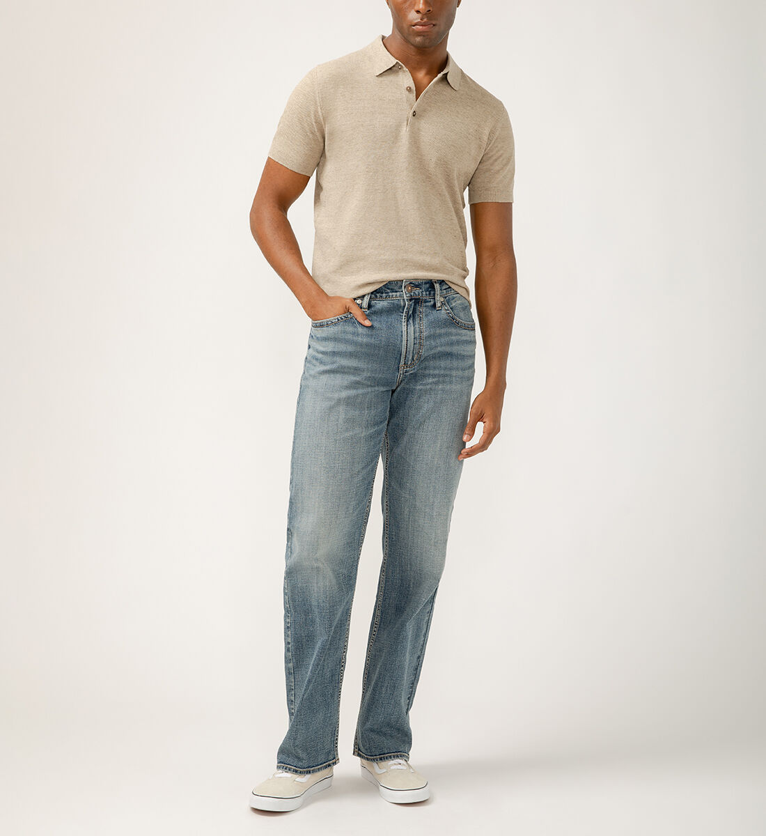♡K Low Rise Baggy Jeans CU410 - Acubi style | LEWKIN