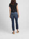 Elyse Mid Rise Straight Crop Jeans, , hi-res image number 1