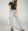 Low 5 Mid Rise Straight Leg Jeans, , hi-res image number 3