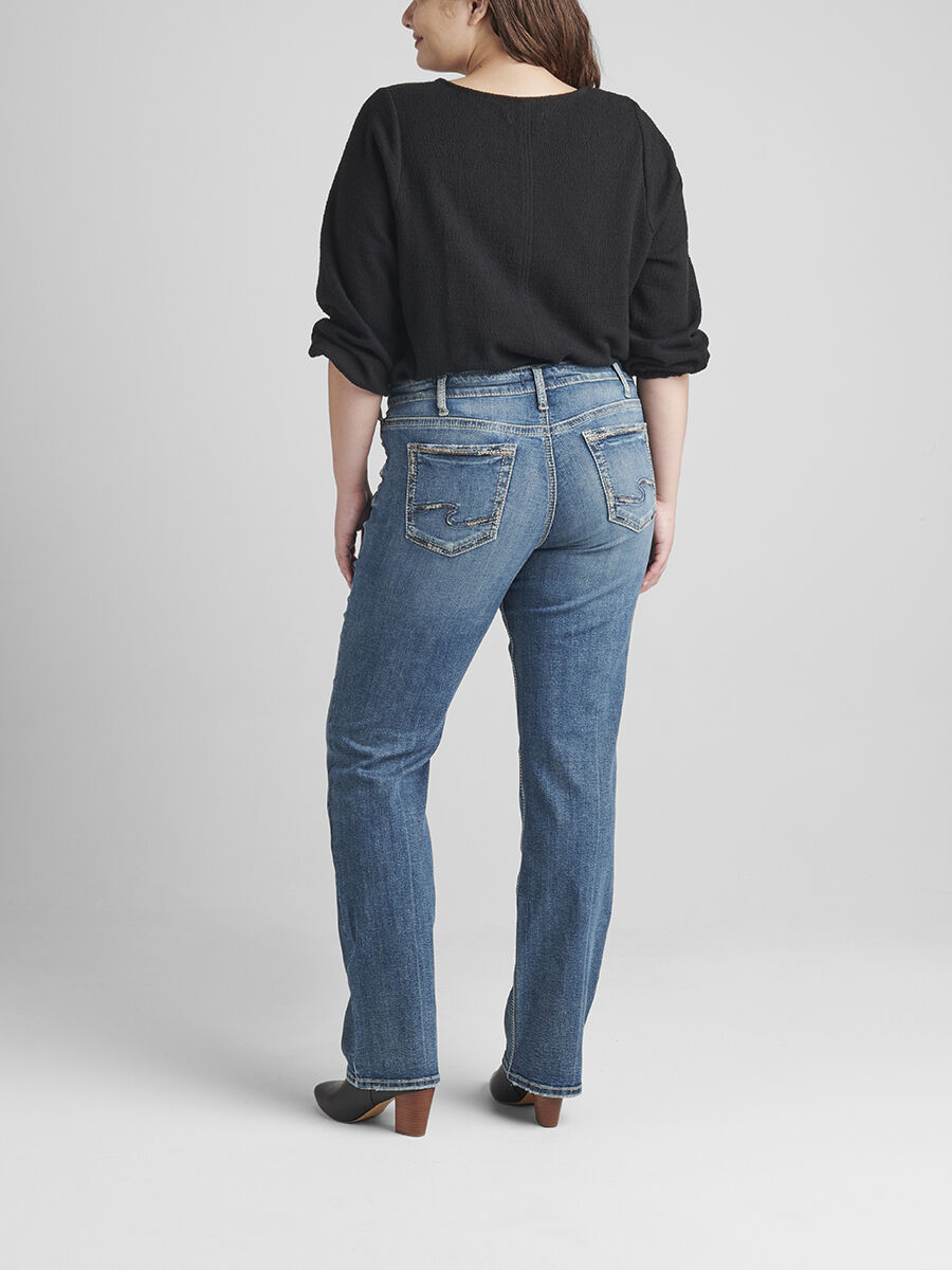 Women's Plus Size Bootcut Jeans 