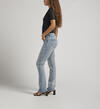 Elyse Mid Rise Slim Bootcut Jeans, Indigo, hi-res image number 2