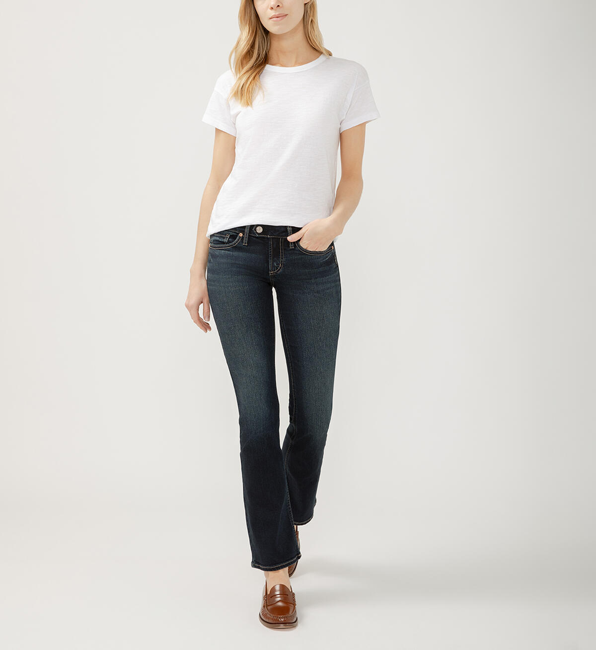 Tuesday Low Rise Slim Bootcut Jeans, , hi-res image number 0