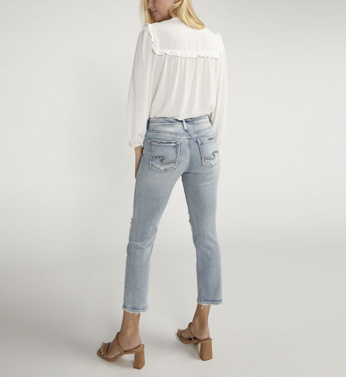 Silver suki cropped jeans on sale